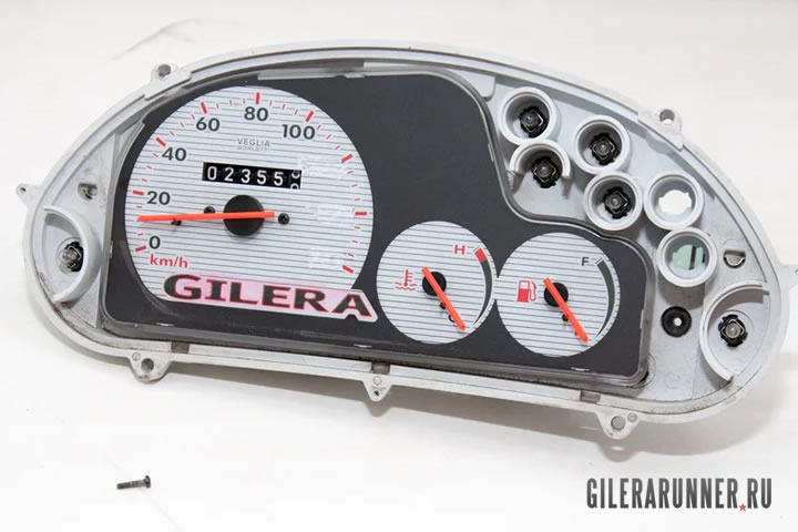 Восстановление приборной панели на Gilera Runner FXR